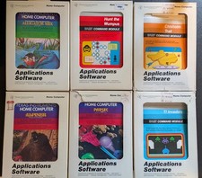 TI-99/4a Education, Arcade and Adventure - Software Bundle - 6 Titles Included picture