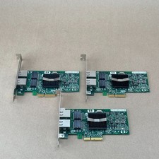 Lot of 3 HP NC360T Dual Port Gigabit Ethernet PCIe Server Network Card picture