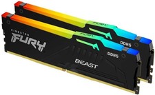 (NEW) Kingston KF560C36BBEAK2-16 Fury Beast RGB 16GB (2x8GB) 6000MT/s DDR5 CL36 picture