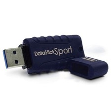 Water Resistant 64GB DataStick Sport by Centon, USB 3.2 Gen1 64 GB, Navy Blue  picture