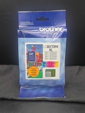 Brother LC30173PK XL Genuine Ink 3-Pack Cyan Magenta Yellow NEW SEALED Exp 10/23 picture