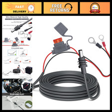3M 10FT Battery Power Cable 18AWG with Fuse for Starlink Mini, RV, Boat, Solar picture