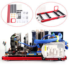ATX PC Test Bench Frame DIY Motherboard Open Cooling Fan Support Aluminum Alloy picture