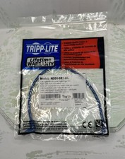 Tripp-Life N201-SR1-BL Cat6 Gigabit Blue Snagless, Right-Angle Patch Cable 1ft picture
