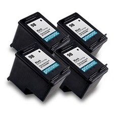4pk HP 98 C9364WN for HP DeskJet 4100 HP-98 hp98 ink picture