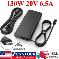 130W USB-C Type-C Charger Adapter For Dell XPS 15 2IN1 9575 Precision 5530 7370 picture