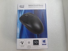 ADESSO HC-3003PS PS/2 OPTICAL MOUSE, BLACK NEW IN BOX picture
