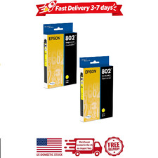 2 pack Epson 802, Yellow Ink Cartridge picture
