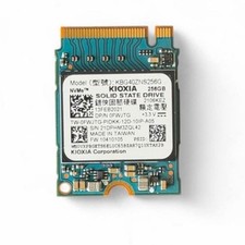KIOXIA 256GB M.2 2230 NVMe SSD KBG40ZNS256G picture