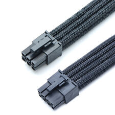 8pin PCIE GPU to 6pin Dell Alienware X51 Gaming Video Card Cable Shakmods 60cm  picture