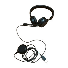 Dell Jabra UC350 Pro Headphones 74J6M Pro Stereo USB Headset HSC060 ENC060 picture