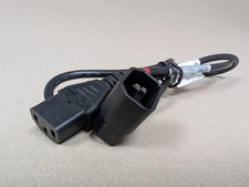 Oracle Sun 0000550 10A/250V 90° IEC 320 Sheet E 9.8' Power Cable 7313667 picture