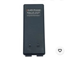 Genuine LAN-POWER LP-2535 Single Port 'High Power' PoE+ 35 Watt Midspan Injector picture