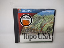 DeLORME Topo USA Version 4.0 Great Lakes And Plains Region Pc Cd Excellent  picture