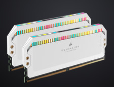 Corsair Dominator Platinum RGB 32GB 2x16GB DDR5-5600 CL36White CMT32GX5M2B5600CW picture