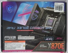 MSI MPG X870E Carbon WiFi Gaming AMD AM5 ATX Motherboard picture