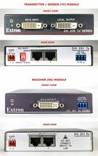 Extron DVI 201 Tx (TRANSMITTER) & Rx (RECEIVER)  - NO PSU picture