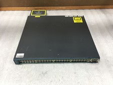 Cisco WS-C3560E-48PD-SF 48 Port Gigabit Layer 3 POE Switch 3560e - FACTORY RESET picture