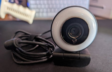 VITADE HD960 1080P USB Webcam With Built-In Ring Light Clip-On Camera picture