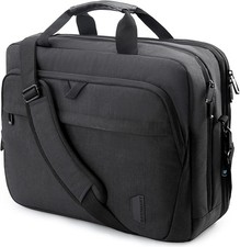 18 Inch Laptop Bag Expandable Briefcase Computer Bag Men, Black | Women Laptop S picture