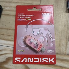 🔥SANDISK Pokemon Mew 128GB USB-C Flash Drive  VIRAL picture