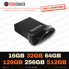 SanDisk Ultra Fit USB 3.2 Flash Drive 16GB 32GB 64GB 128GB 256GB 512GB Thumb Pen picture
