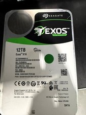Seagate Exos 12TB Exos X16 ST12000NM001G Hard Drive - Tested and Wiped picture