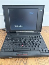 IBM ThinkPad 365XD 133Mz 40MB RAM 1.4GB HD Windows 95 Retro Gaming Laptop picture