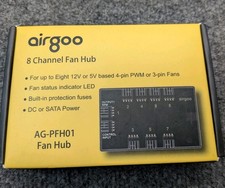 Airgoo AG-PFH01 8 Channel PWM Fan Hub SATA Power PC Case Fan Controller picture
