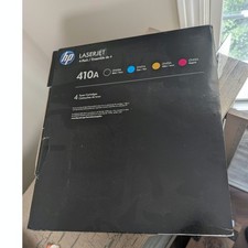 Genuine HP 410A Toner Cartridge 4-Pack CF410A CF411A CF412A CF413A OEM LaserJet picture