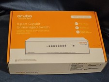 Aruba Instant On 8-Port Gigabit Unmanaged Switch | 1430 R8R45A#ABA HPE HP NEW picture