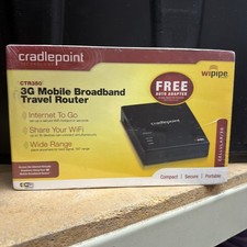 CRADLEPOINT CTR350 3G Mobile Broadband Wireless Travel Router Cellular WiFi PC picture