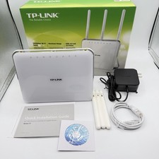 TP-Link Archer C9 AC1900 Smart Dual Band Gigabit WiFi Internet Router EUC picture