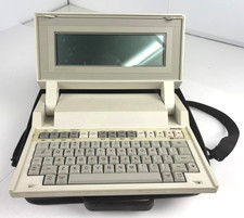 Vintage 1984 HP 110 Portable Computer 45710A Lotus 1-2-3 w/ Original Case picture