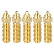 5 Pcs Brass Nozzles, 1mm M6 Thread for Carbon 3D Printers picture