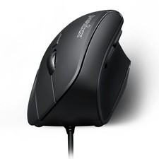 PERIMICE-515II Wired Ergonomic Vertical - 1000/1600 DPI - Right Handed Natura... picture