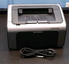HP Laserjet P1006 CB411A Monochrome Desktop Laser Printer No Toner picture