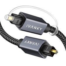 Optical Audio Cable 10ft/3m Long Digital Audio Optical Cable For Soundbar S/pdif picture