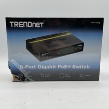 BRAND NEW TrendNet Model TPE-TG82g/A 8 Port Gigabit PoE+ Switch, Read Desc. picture