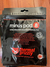 8 packs Thermal Grizzly Minus Pad 8 Ultra High Performance Thermal Pad120x20x1mm picture