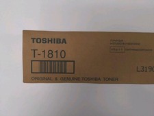 New OEM Sealed Toshiba T-1810 Black Toner Cartridge picture