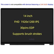 30pins for HP OmniBook X Flip LaptopNGAI Touch Screen 14‑FM0050NR Replacement picture