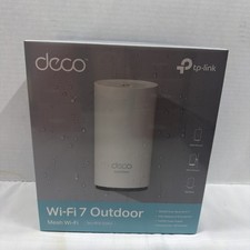Dual-Band Deco BE5000 Mesh Wi-Fi 7 Extender - Secure Outdoor Connectivity picture