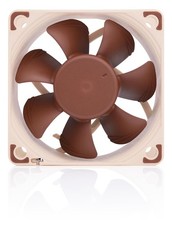 Noctua NF-A6x25 FLX, Premium Quiet Fan, 3-Pin (60mm, Brown) picture