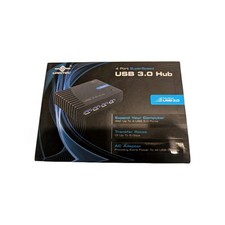 Vantec UGT-MH430U3 4 Port SuperSpeed USB 3.0 Hub (Black) picture