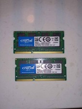 Crucial 8GB (2 x 8GB total 16GB )  DDR3L-1333 SODIMM Laptop RAM picture