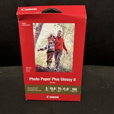 NEW & SEALED Canon Photo Paper Plus Glossy II (PP-301) 4x6/100 sheets per pack picture