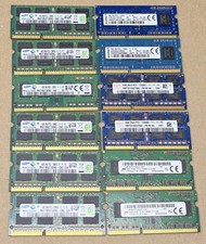 (Lot of 12) Misc Brands 4GB Laptop Memory RAM picture