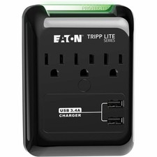TRIPP LITE SK30USB By Eaton Protect It 3-Outlet Surge Protector Direct Plug-In picture