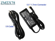 Acer Aspire E5-575-33BM E5-521-24PQ E5-571-563B AC Power Adapter Charger 65W USA picture